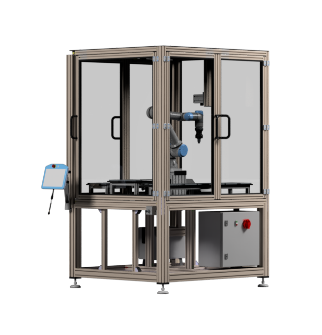 Schlüsselfertige Automatisierungszelle von Dreusicke Robotics